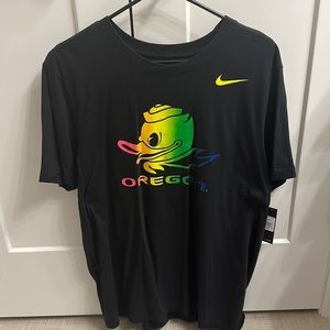 Brand new Nike Oregon Pride shirt in a men’s size Medium. 100% authentic Nike.